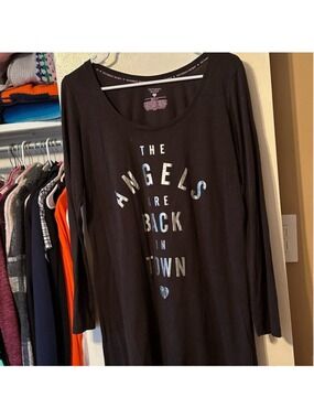 Victoria's Secret Black Long Sleeve Dress